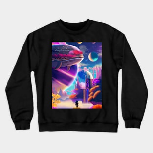 fantasy space Crewneck Sweatshirt